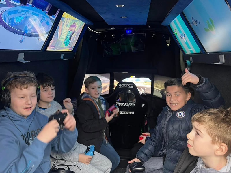 Game Van Hire for Kids Parties